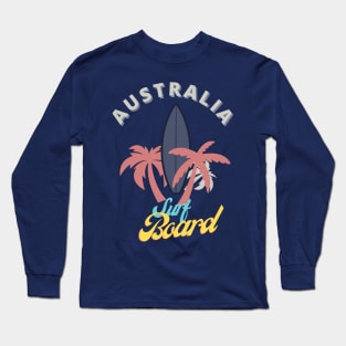 Australia surf board Long Sleeve T-Shirt